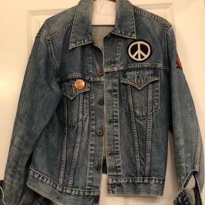 Madeworn Indian chief patch jacket